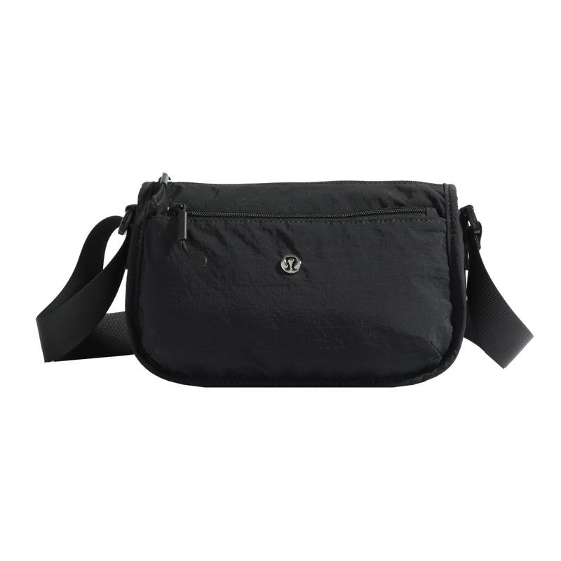Simple and Large Capacity Crossbody Bag Casual Water-repellent Shopping Bag Fashionable Nylon Cloth Bag Casual Women's Shoulder Backpack