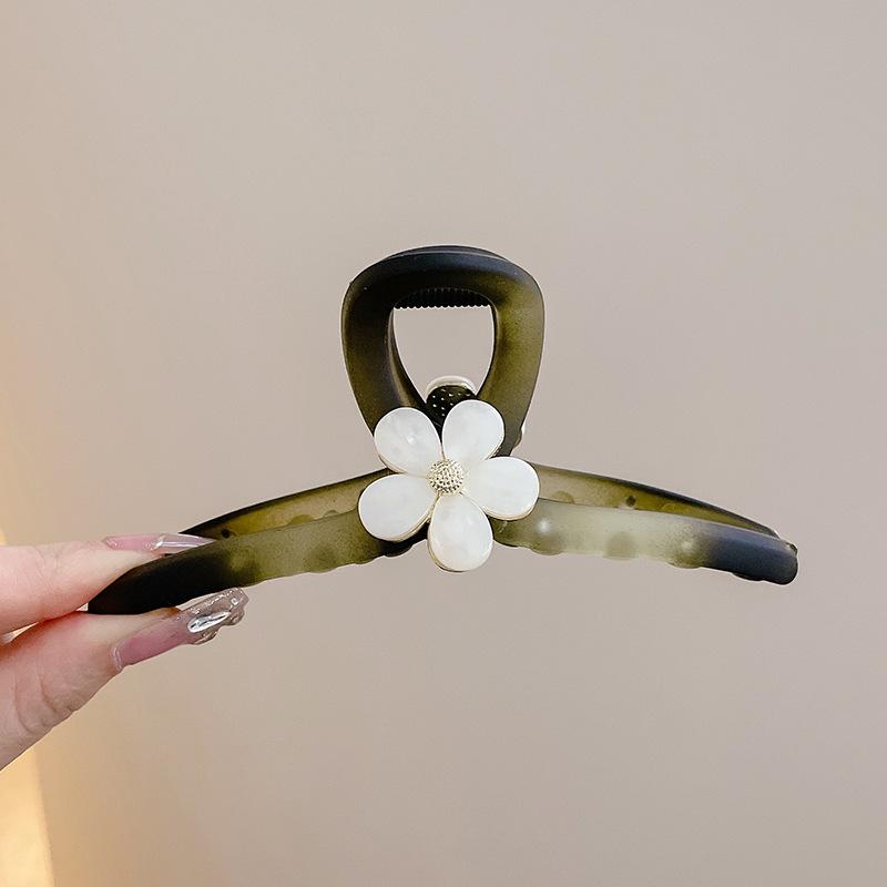 Großer französischer Retro-Klammer-Haarclip für elegante Damenfrisuren.