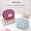 New Half-Circle Toiletry Bag - Portable Skincare & Makeup Storage for Travel