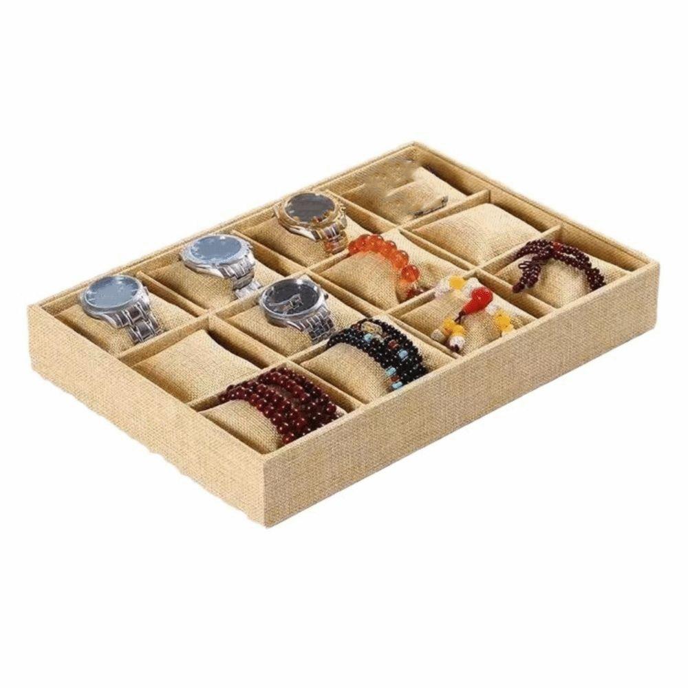 Velvet Surface Jewelry Display Trays Jewelry Box Display  Store Counter Display