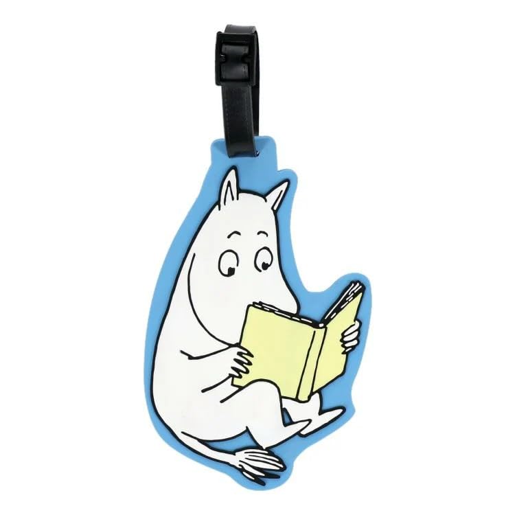 Moomin Rubber Luggage Moomin Blue Tag,