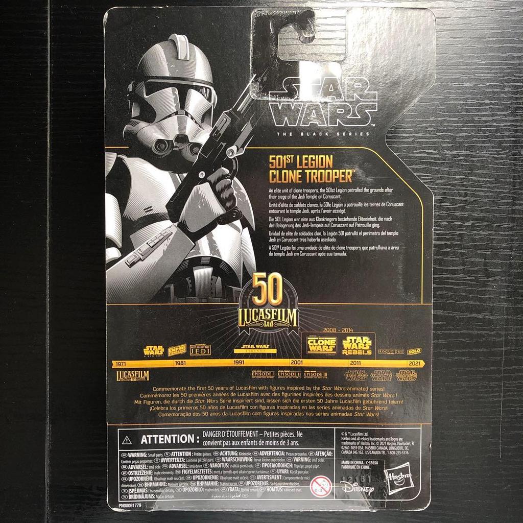 [USED] Star Wars Black Series 501st Clone Trooper