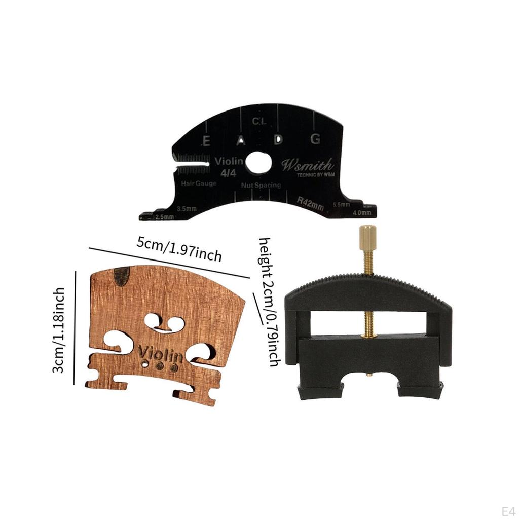 4/4 Vioolsnaar Lift , Brugsjabloon , Hoge Prestaties, Gereedschapskit voor Scherpere
