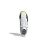 Adidas X Crazyfast.4 Hook-And-Loop Artificial Turf Non-Slip Low-Top Soccer Shoes Kids Soccer Shoes White Yellow Black IE1592