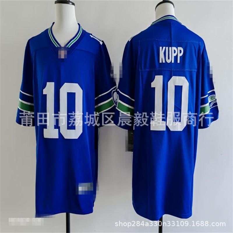 Seattle Seahawks Vintage Football Jersey Mens Embroidered NFL Style Team Apparel Sports Fan Wear Running Cycling