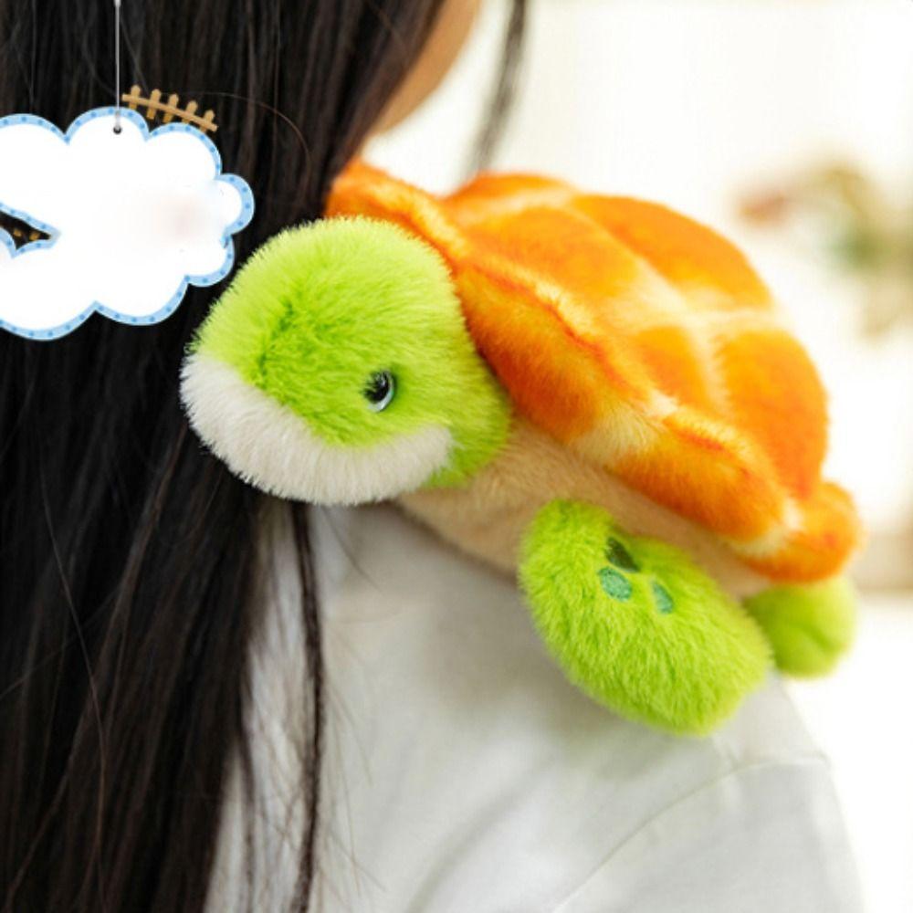 Marine Animal Turtle Doll Throw Pillow Stuffed Doll Tortoise Stuffed Toy  Car Decor