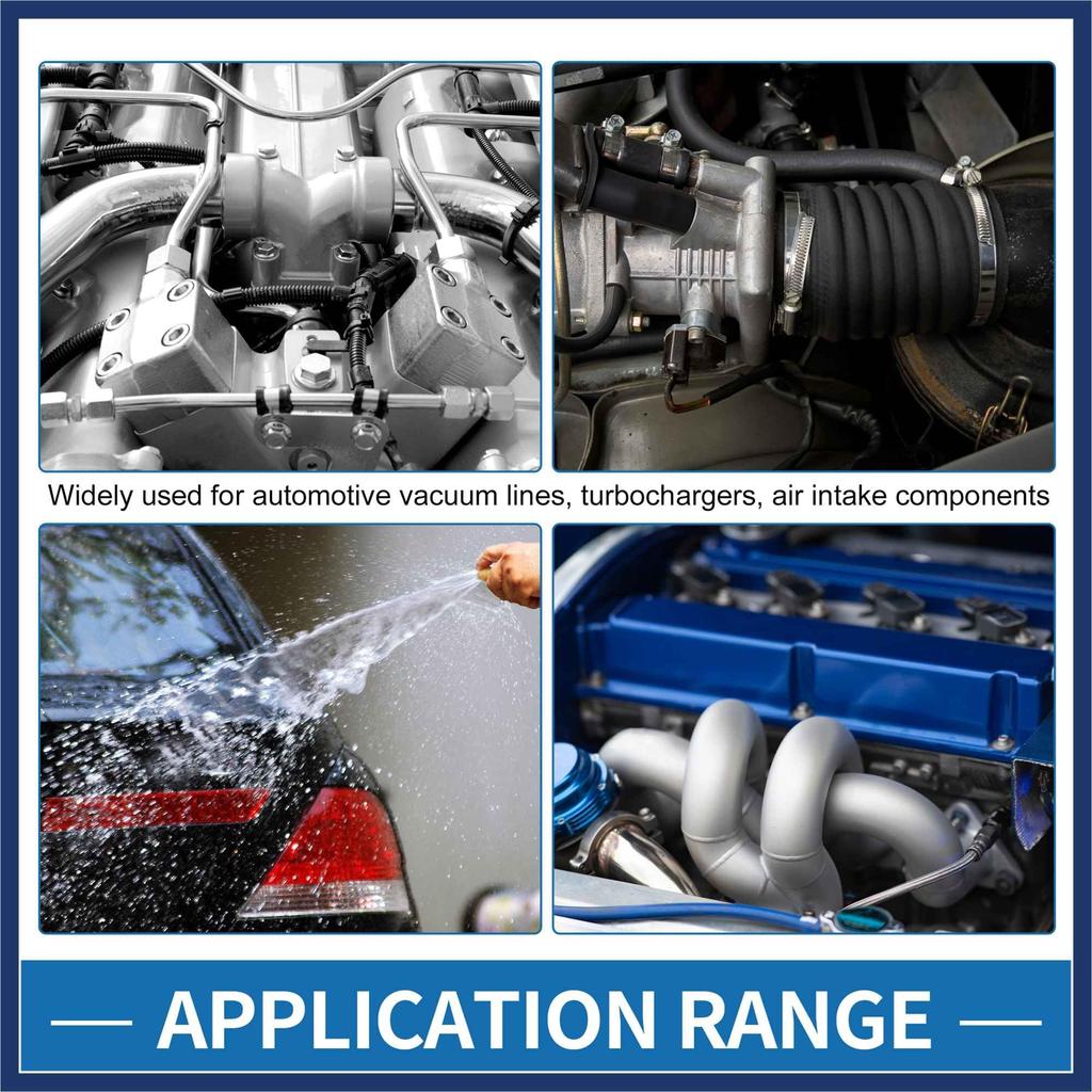 ARISELIFT High Temperature Silicone Vacuum Tube Hose 3.3FT 9/16" 14mm ID 2.5mm Thickness Auto