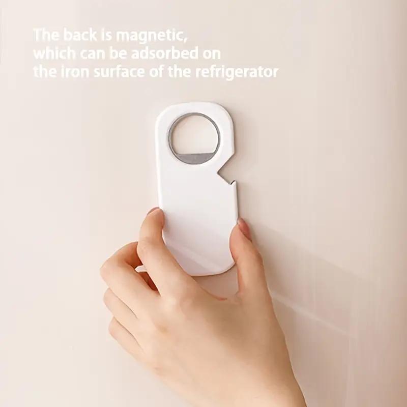 New Magnetic Bottle Opener Refrigerator Magnet Bottle Opener Beer Bottle Opener Home Bottle Opener Wine Bottle Opener
