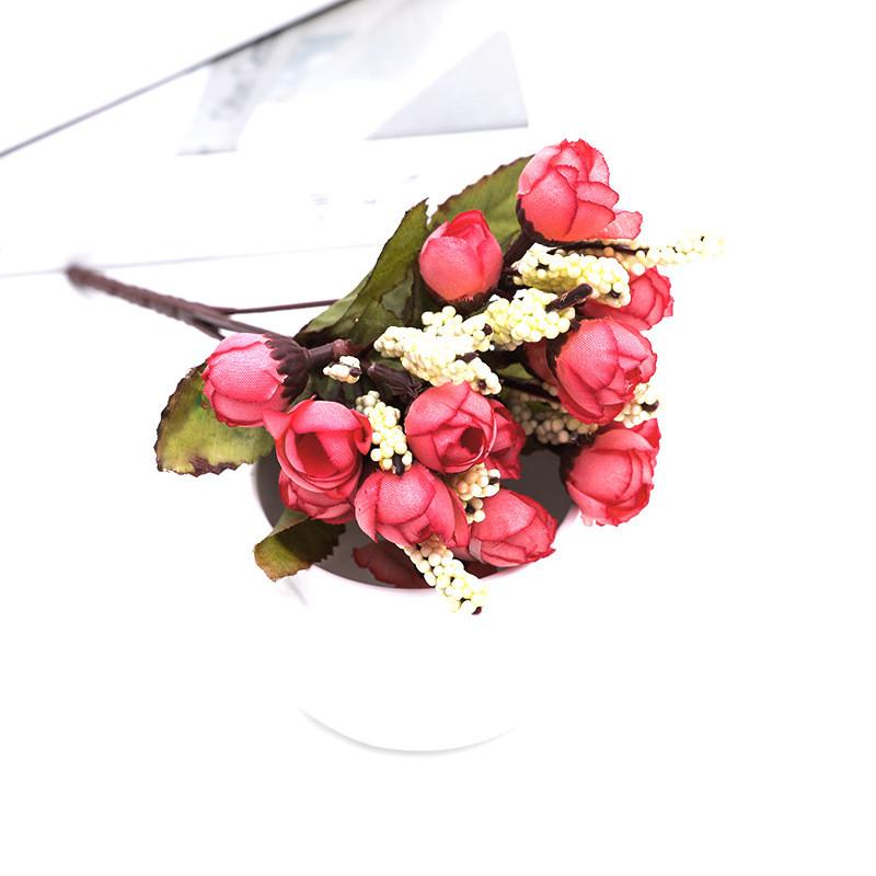 Thumb Rose Simulation Flower Bedroom Living Room Decoration With Fake Flowers