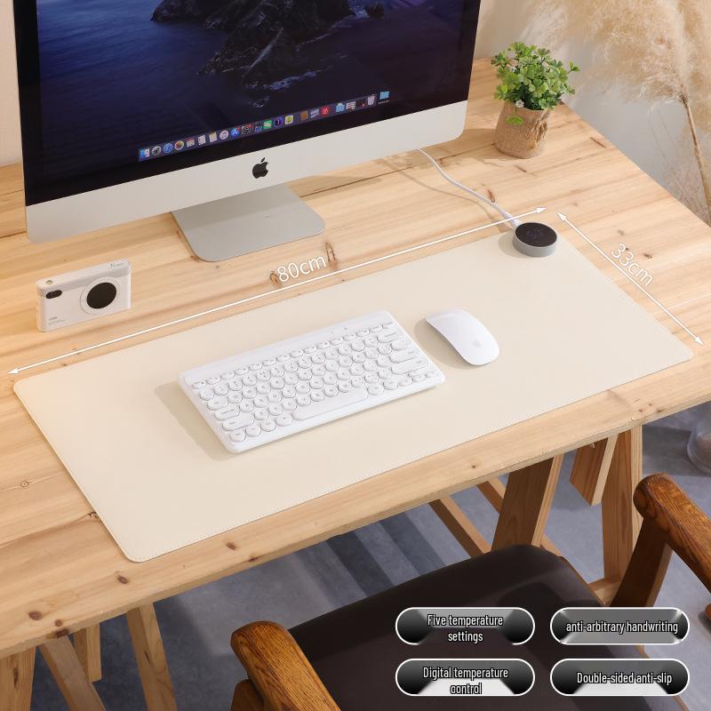 Extra Large Waterproof Heating Desk Pad for Office and Dormitory Use