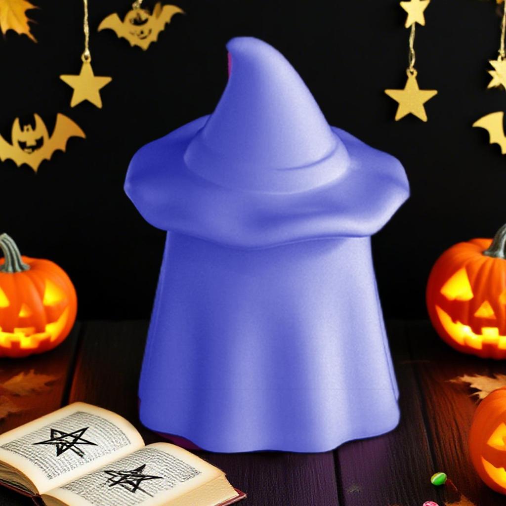 Halloween Ghost Candle Jar Resin Mold Candy Container Mold Making Candle Cups Jewelry Organizers Reusable Silicone Mould