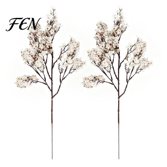 Safe Faux Floral Decor for Pets Realistic Artificial Flowers Autumn Home Decoration, Silk Decorative Entryway Branches Halloween Table Centerpiece And