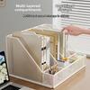 Space-saving Document Storage Shelf Metal Multi-layer Bookshelf New Desk File Organizer  Office Use