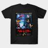 Men Black Print T-shirt Hellraiser Japanese No-Cut Transfer Paper Print Cotton Tshirt