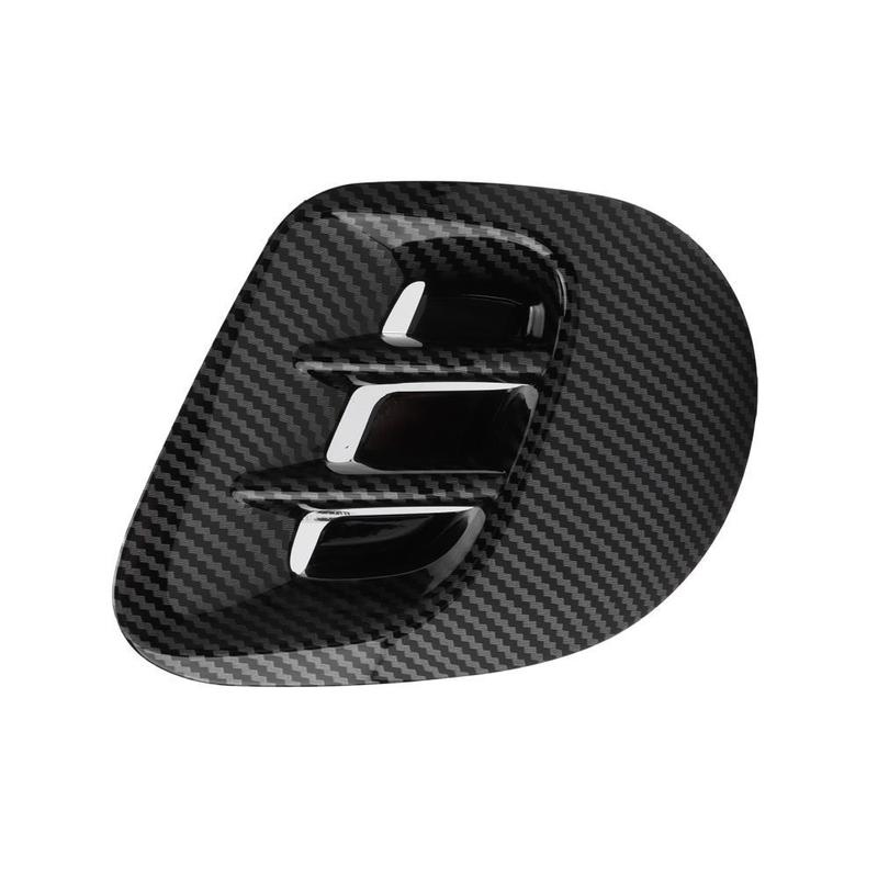For Smart Fortwo 453 2015- Car Rear Wing Side Air Vent Cover Trims Replacement Aluminum Alloy Interior Exterior Mod