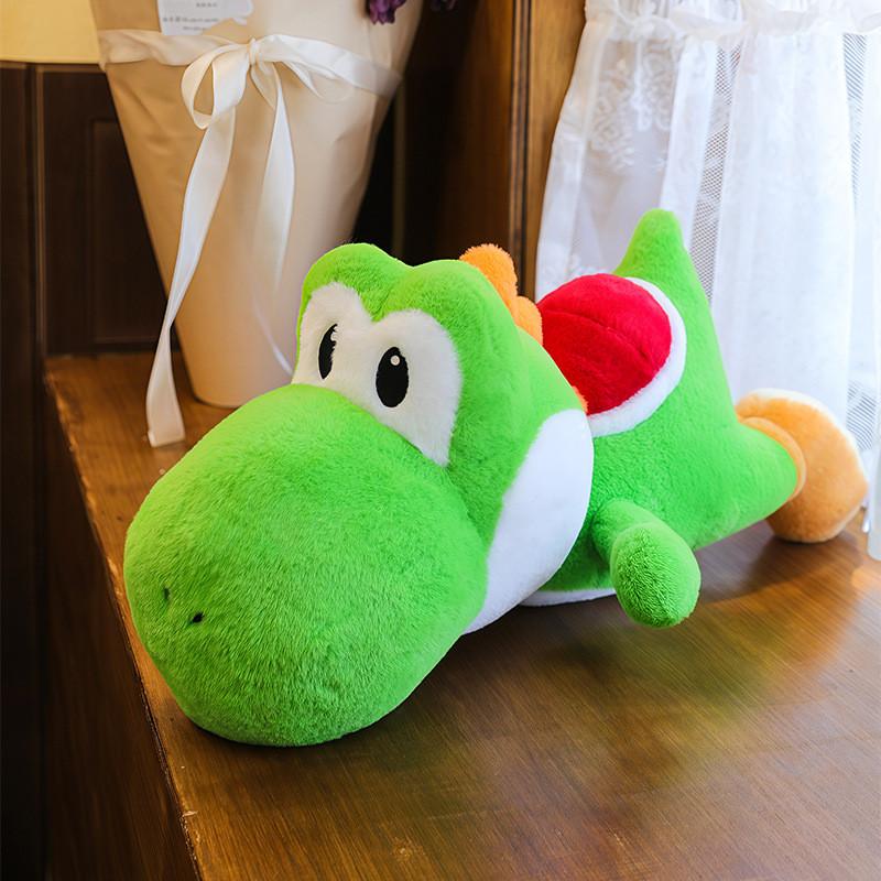 Plyšová hračka Yoshi Kreslený polštář Dětský měkký dinosaurus Dárek pro děti
