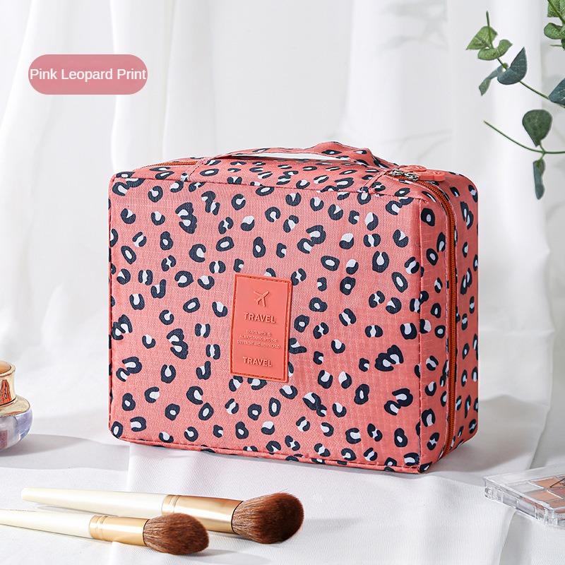 Taşınabilir Seyahat Makyaj Çantası Su Geçirmez Çok Bölmeli Çok Fonksiyonlu Kozmetik Makyaj Tuvalet Malzemeleri Düzenleyici Kadınlar ve Kızlar için
