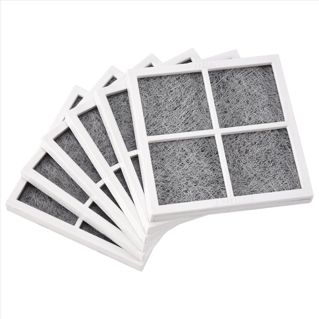 BHBL 6 Pcs Replacement Air Filter for LT120F Elite 469918 Refrigerator Adq73214402, Adq73214404