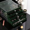 Jewelry Storage Box, High-end Exquisite New Drawer Necklace, Earrings, Multi-layer Large-capacity Earrings, Hand Jewelry Box.