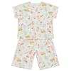 Labi Kids' Summer Gauze Short Sleeve Capri Loungewear Set