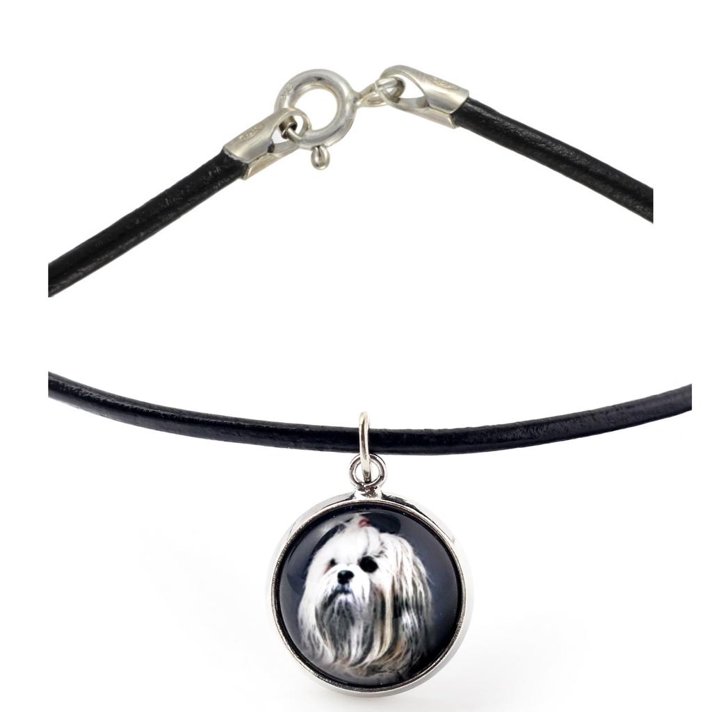 Lhasa Apso – Necklace in a box, elegant decoration | Art-Dog