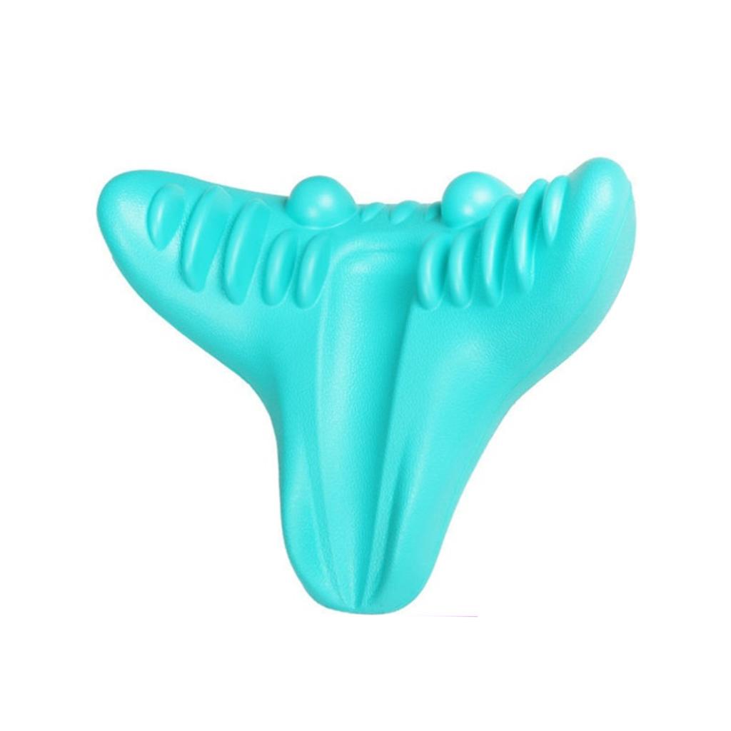 Neck Acupressure Massager Pillow Ergonomic Muscle Relax Cervical Traction Device for Men Women