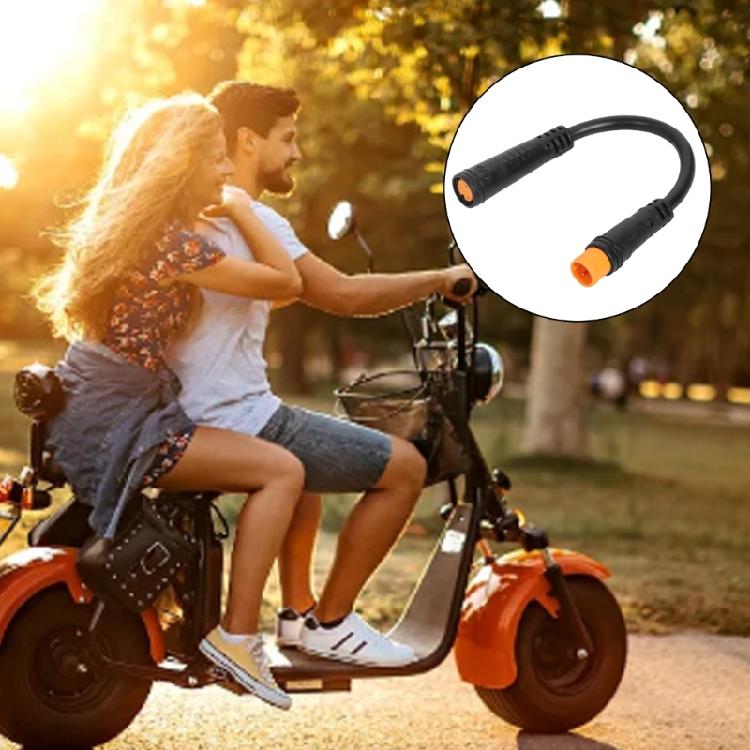 Efficient Electric Bike Throttles Cable Waterproofed Extension Connector Wire for Electric Bicycles
