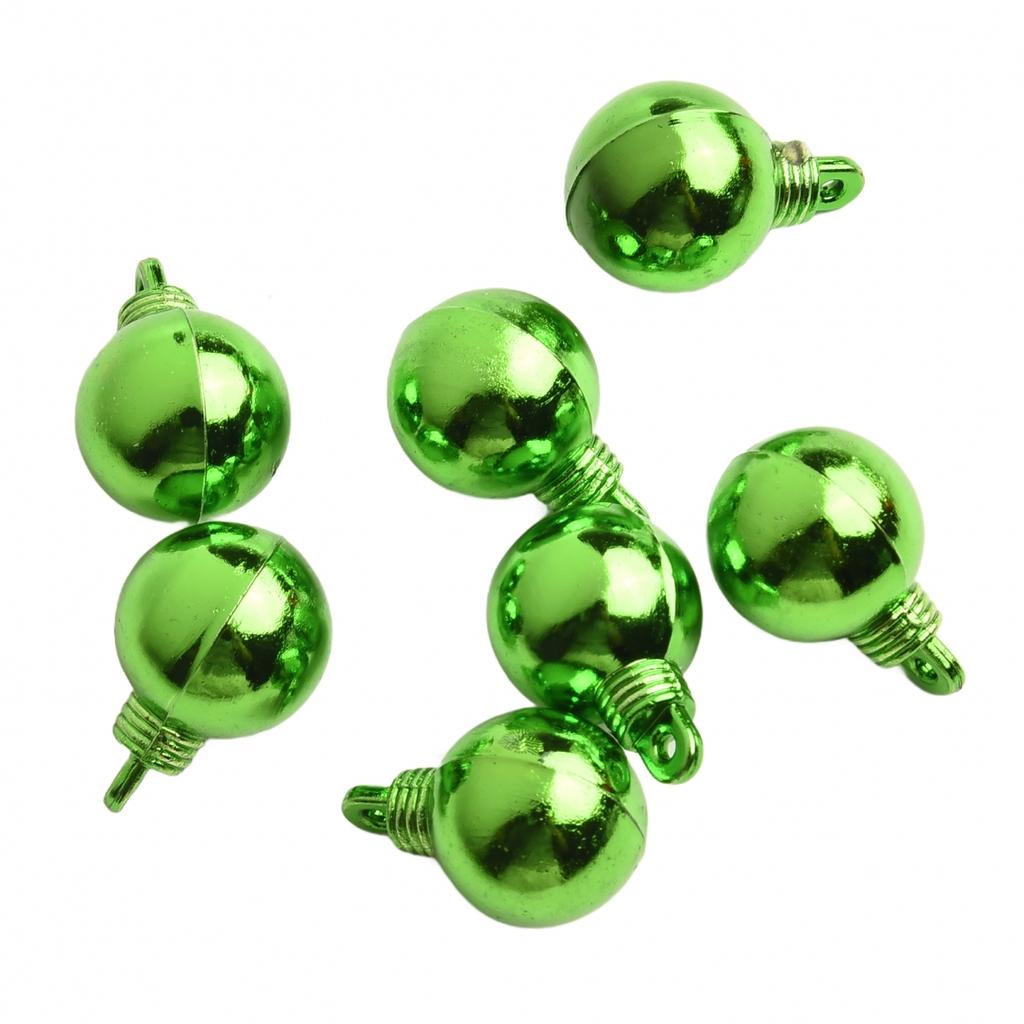 Different Color Options Baubles Christmas Balls Tree Decorations Cap With Rope