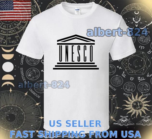 

NEW SHIRT UNESCO LOGO T shirt FUNNY AMERICAN SIZE S TO 5XL L