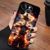 Dragon Ball Anime Cool Son Goku Black Soft Phone Cover Case for iPhone 18 7 8 15 16 14 Plus XR 17Air 13 12 11 17 Pro Max XS Max