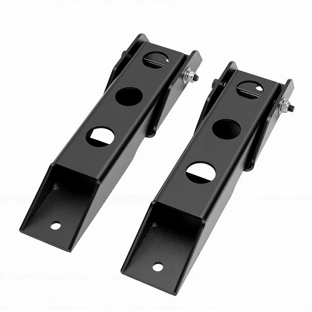 Heavy Duty Tailgate Hinges Set Reinforced Steel Tailgate Hinge Replacement for Jeep Wrangler TJ 1996 2006