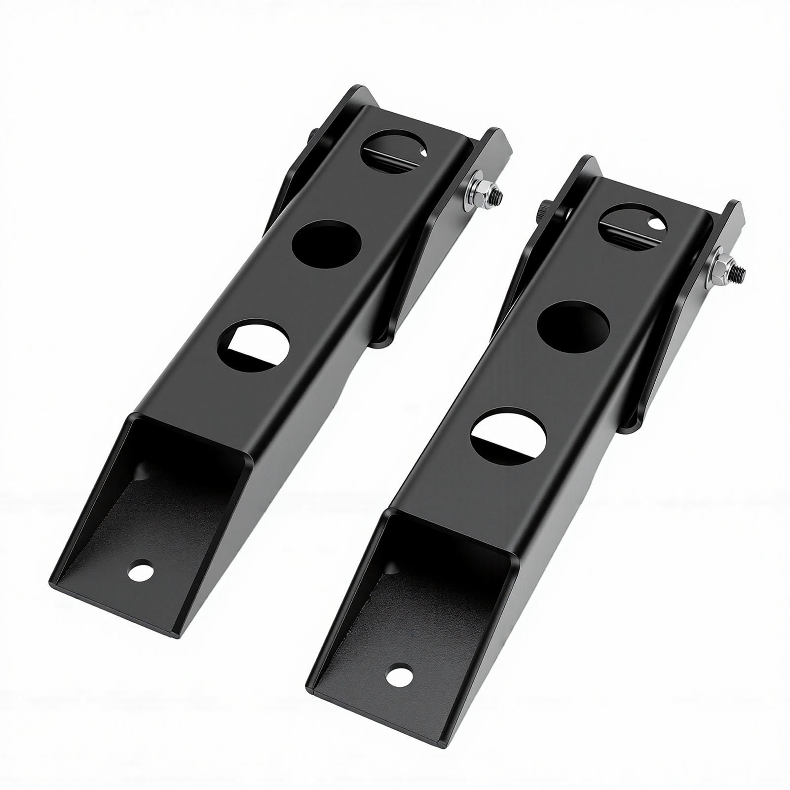 Heavy Duty Achterklep Scharnieren Set Versterkt Staal Achterklep Scharnier Vervanging voor Jeep Wrangler TJ 1996 2006 gray
