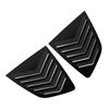 2Pcs Rear Side Window Louver Cover Fade Proof Sporty Look Rear Window   Vent Scoop Shutter Cover Blind for X3  3 G01 2018 and Later