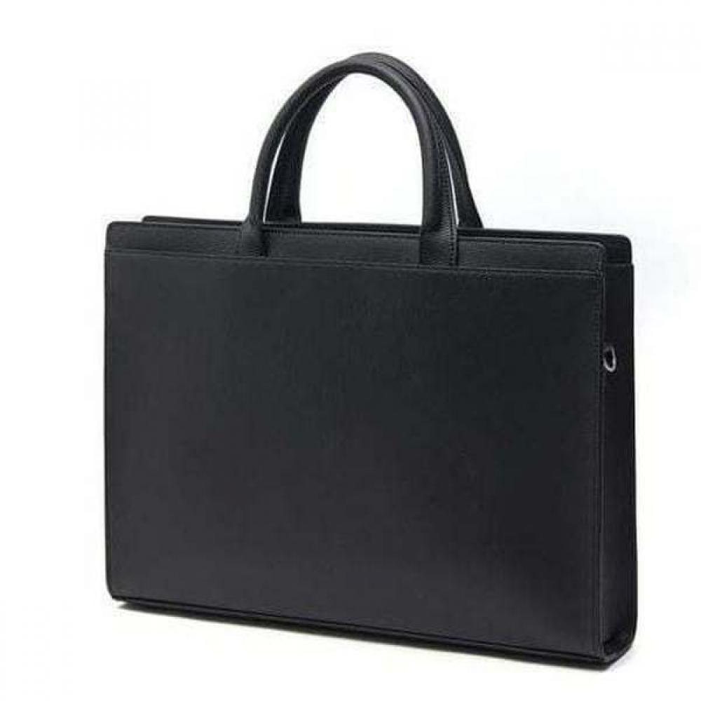 Daks Black Leather Briefcase Dbba6e333bk