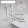 1Pcs 3.2mm Thickness Supermarket Iron Wire Mesh Hanging Hooks 5/10/15/20cm Screen Hooks Iron Grid Hooks For Screen Grid