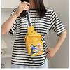 New Children and Girls Parent-child Bag Fashion Cartoon Cute Cartoon Printed Breast Bag Travel Play Portable Bag