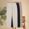 Spring Autumn 2026 Stylish Elastic High Waist Pants for Middle-Aged & Elderly Women