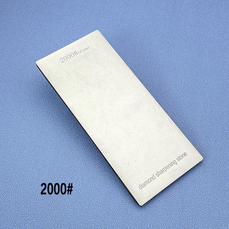 Pierre à aiguiser diamantée 80-3000 grains Affûteur de couteaux Base professionnelle Bord Apex Lame Aiguisé Usage domestique Accessoires de cuisine Outils