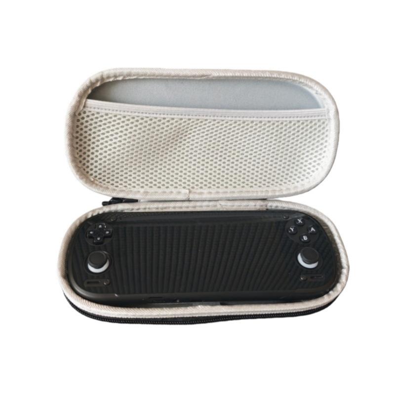 Handheld Game Console Bag Scratchproof Storage Box for  6 Protector Case with Mesh Pocket Carry Pouch