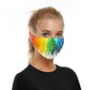 Dust Mask Adjustable Printed Mask with 5-layer Filtration Breathable Face Cover