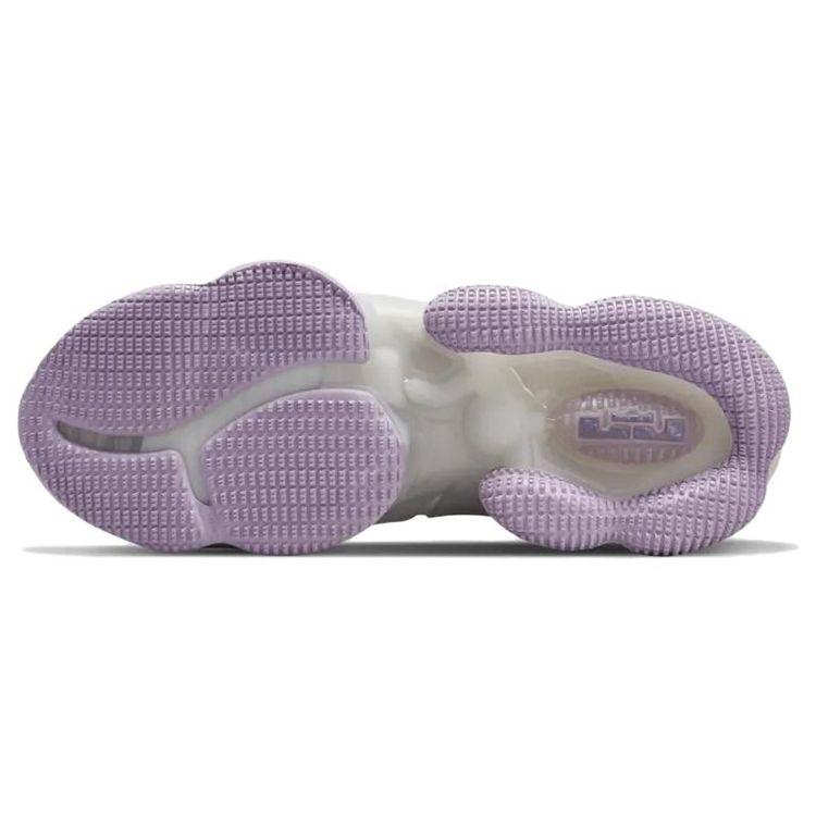 Nike LeBron 19 EP Strive For Greatness Unisex Sneakers White Phantom Canton-Purple DC9340-004