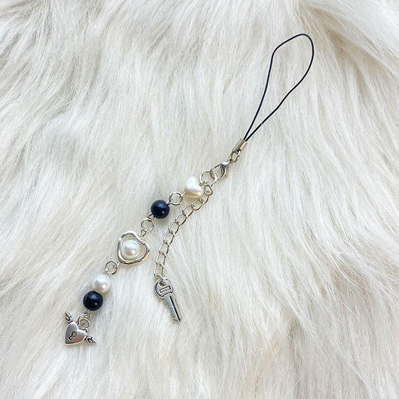 Pink Y2K Phone Charms Pendant Kawaii Key Chain For Bag Cute Accessories Keychain