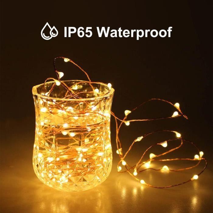 Guirlande Lumineuse - 300 LED - 3m - 8 Modes d'Eclairage - Etanche IP65 - Télécommande