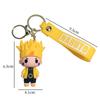 Naruto Anime Keychain Pendant Cartoon Naruto Kakashi Uchiha Itachi Key Chain Backpack Bag Car Keyring Prop Gift