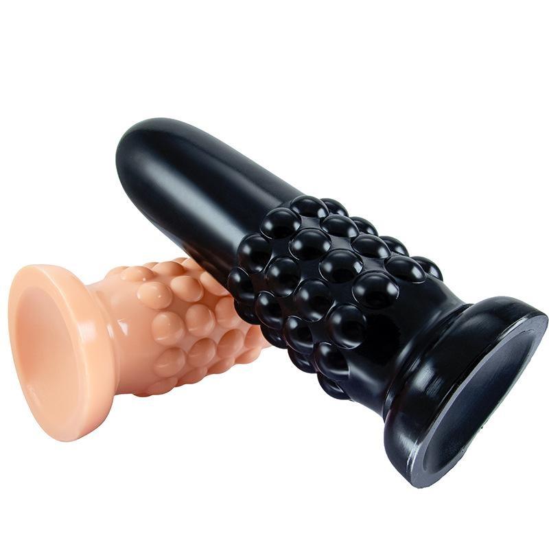 Large PVC Anal Plug for Men Prostate Massage Stick Anal Expansion Masturbator Special-shaped Penis Fisting Sex Toy