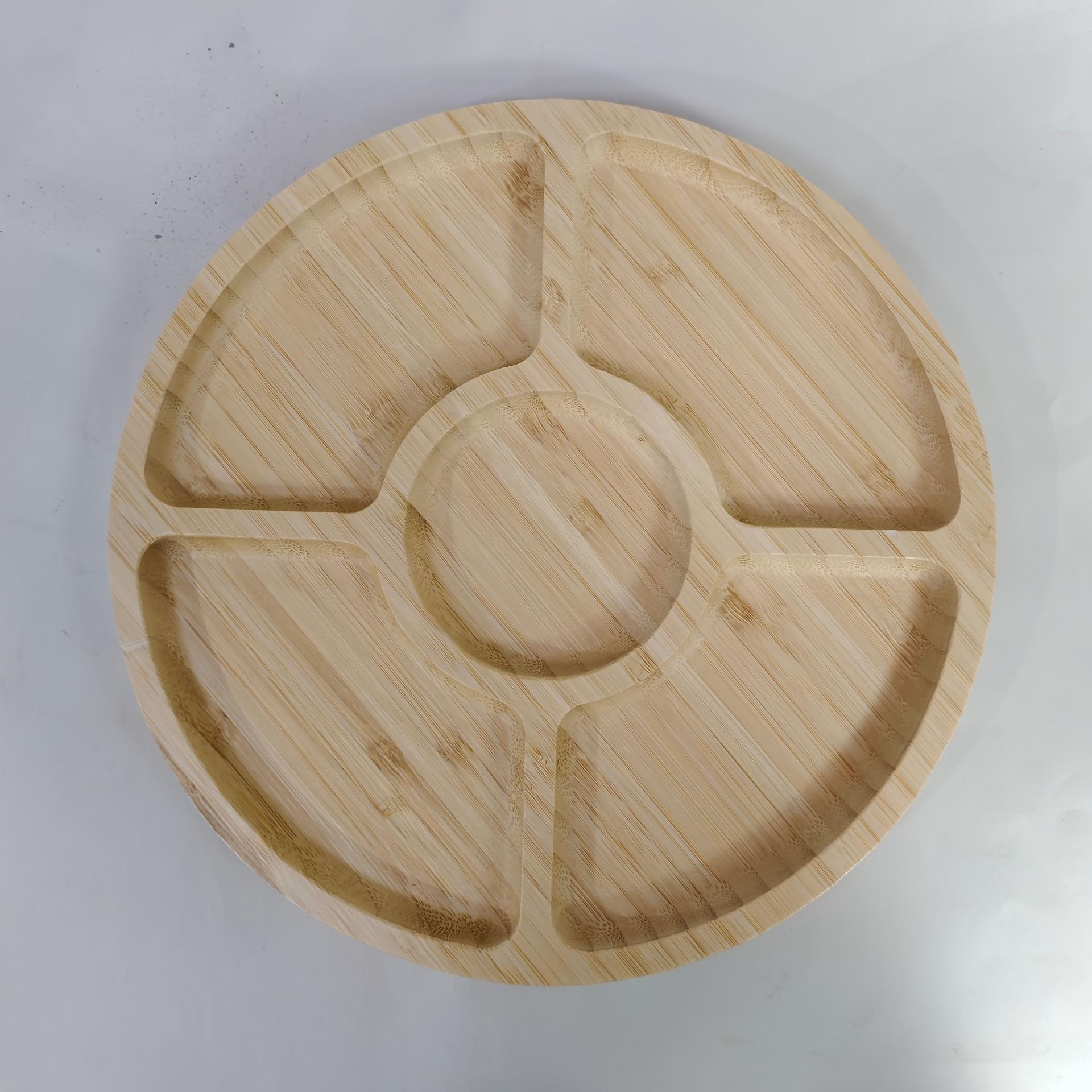 

Многофункциональный поднос для еды с пятью отделениями, многоразовая тарелка для фруктовых десертов, украшение кухни, свадебная тарелка для конфет