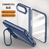 Für Magsafe iPhone Duo Hülle Galvanisiert Transparent Magnetisch Kabelloses Laden Scharnier Mit Gehärteter Folie Objektivhalter Abdeckung