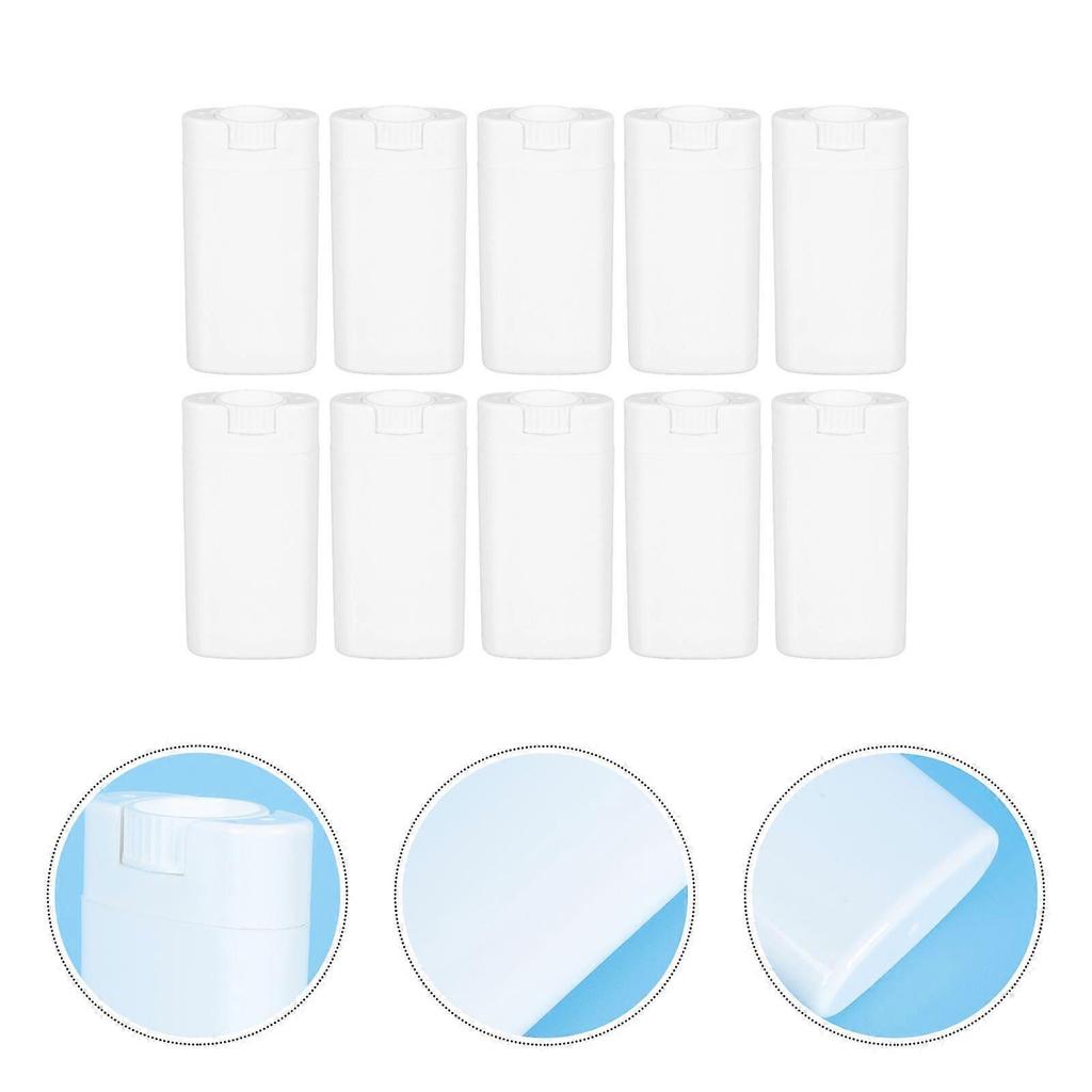10pcs Deodorant Containers Convenient Cream Sub Bottles Portable Storage Bottles