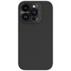 Case for iPhone 15 Pro - Silicone, Black, With Stand