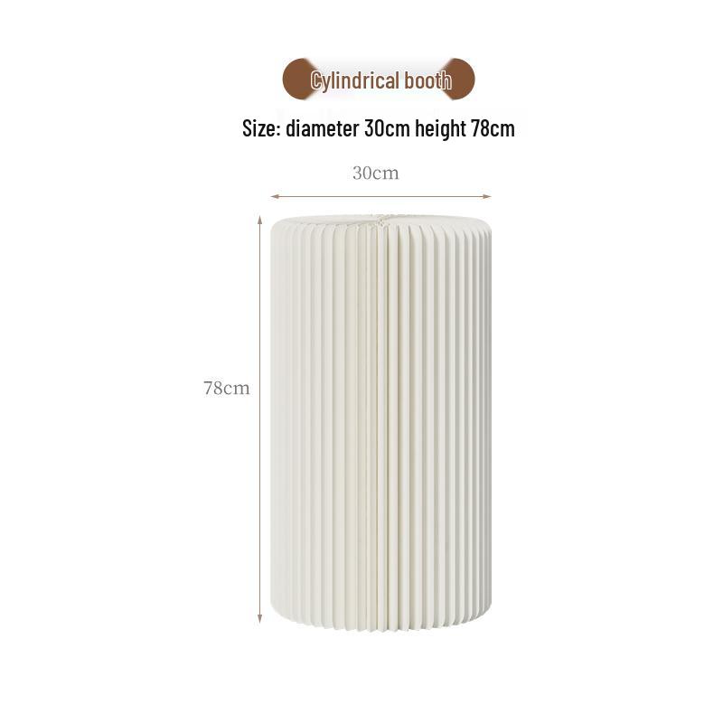 Creative Foldable Cylindrical Display Rack and Wedding Ornament Stand
